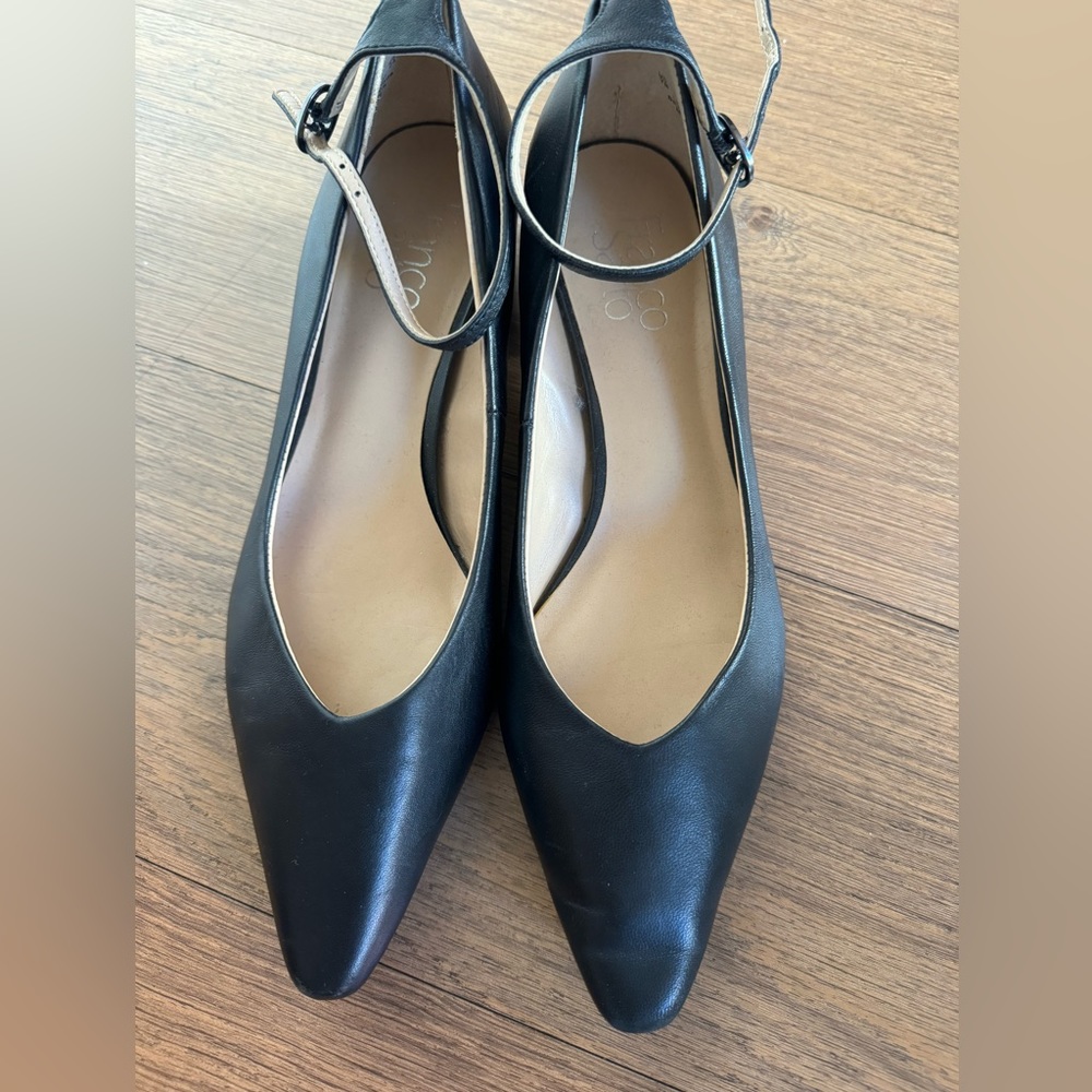 Franco Sarto Karlyn Ankle Strap Heels Size 7 Women’s.